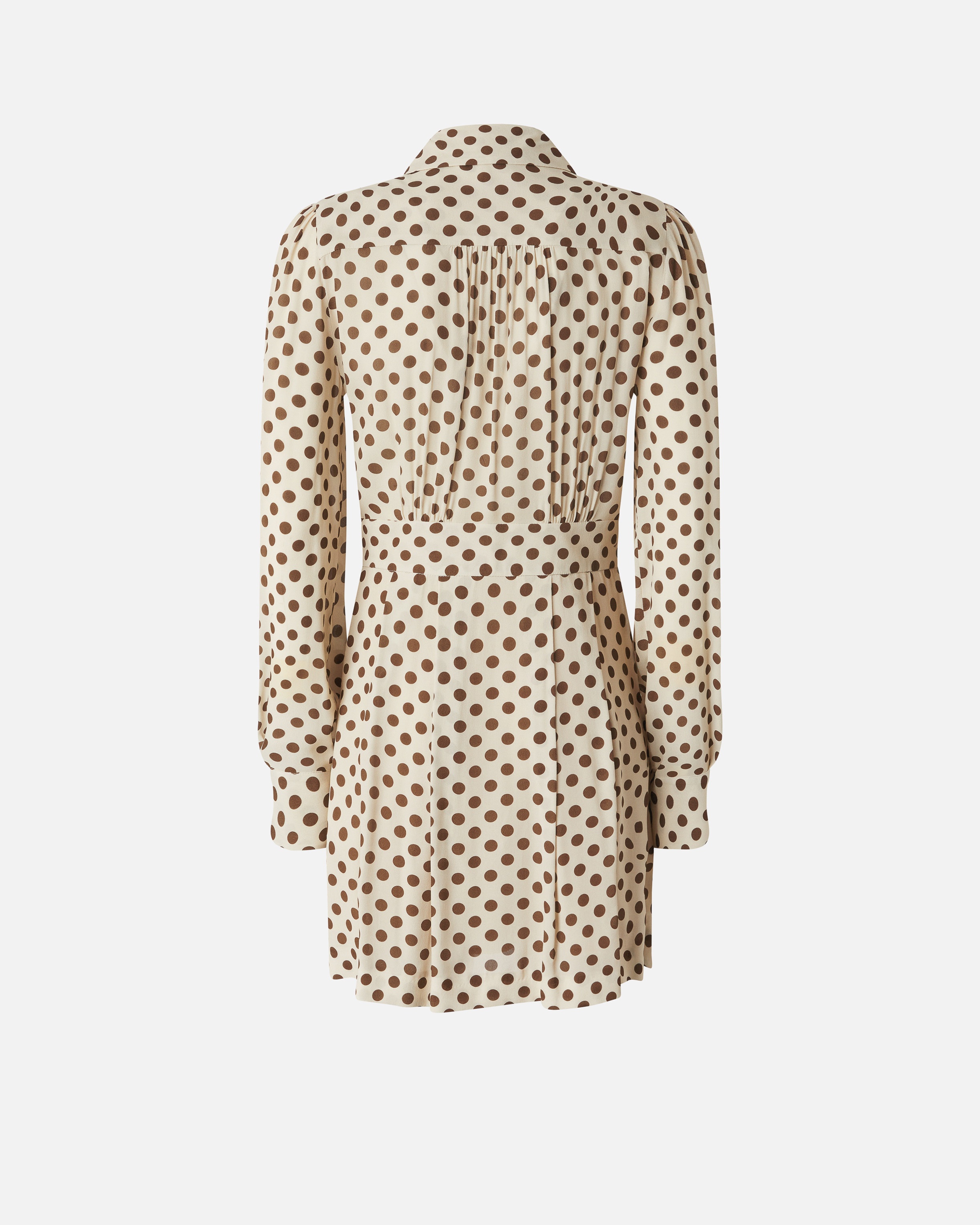 POLKA DOT SHIRT DRESS - 6