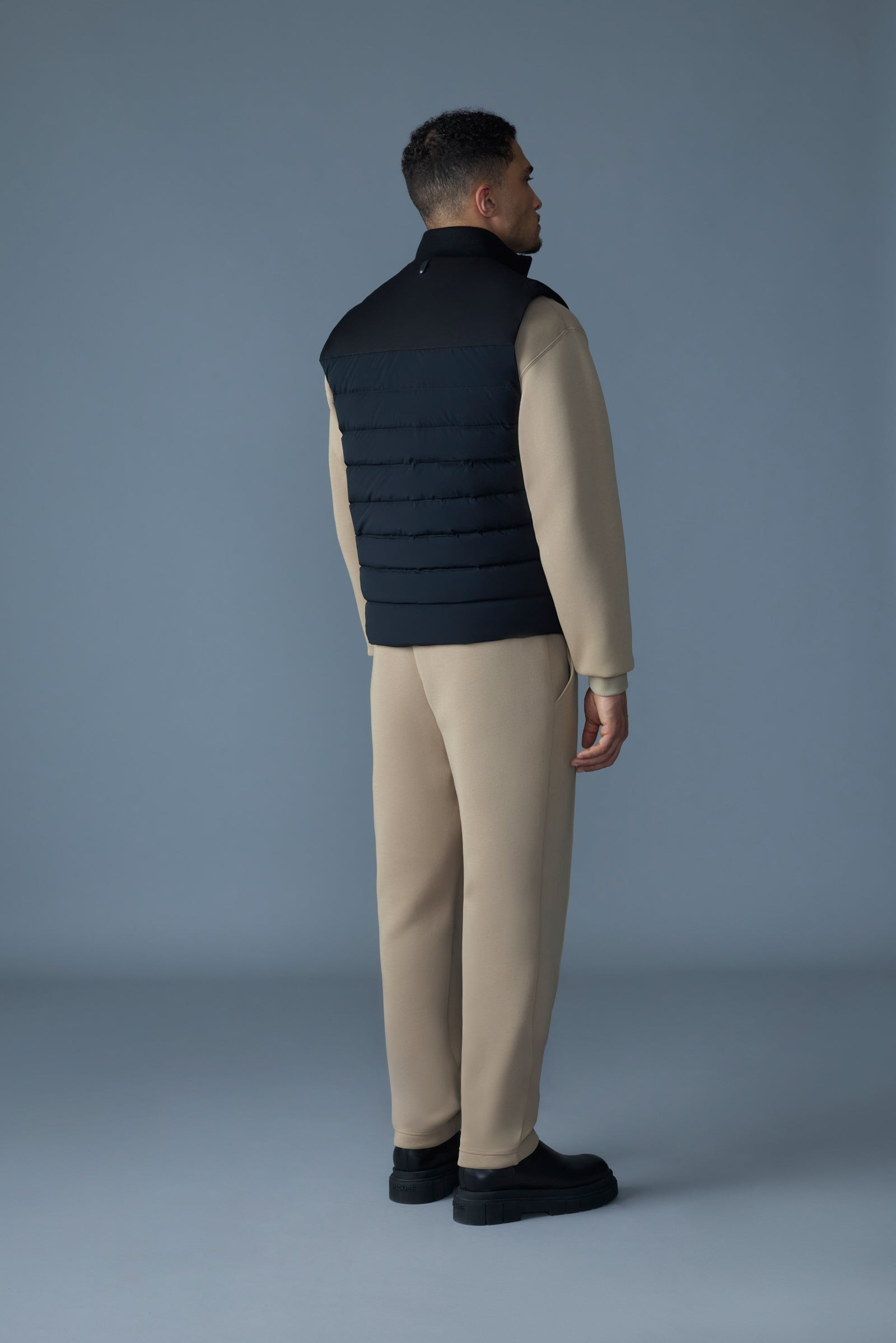 BRODY Down-Filled Quilted Vest - 4