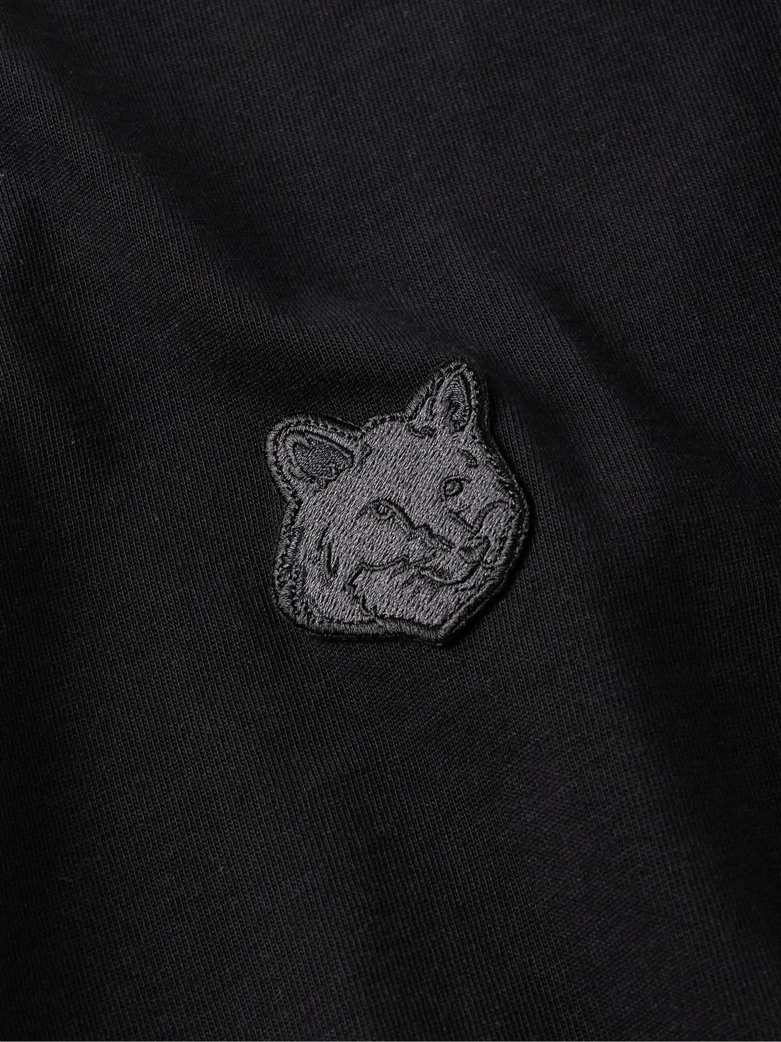 Logo-Appliquéd Cotton-Jersey T-Shirt - 5