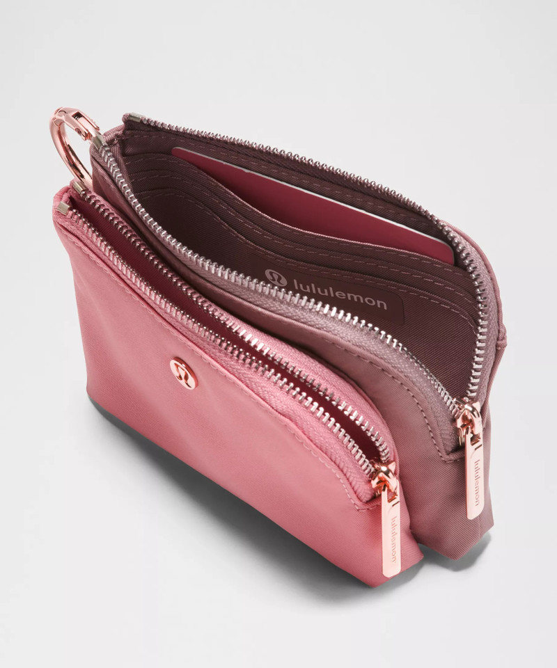 Double Zip Clippable Card Pouch 4