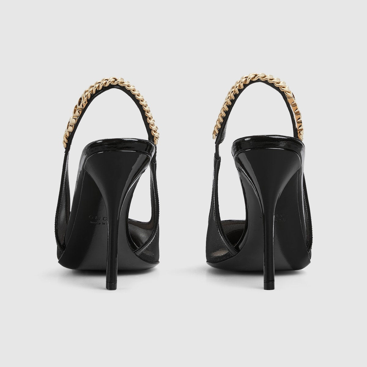 Gucci Singnoria Slingback Pumps - 3