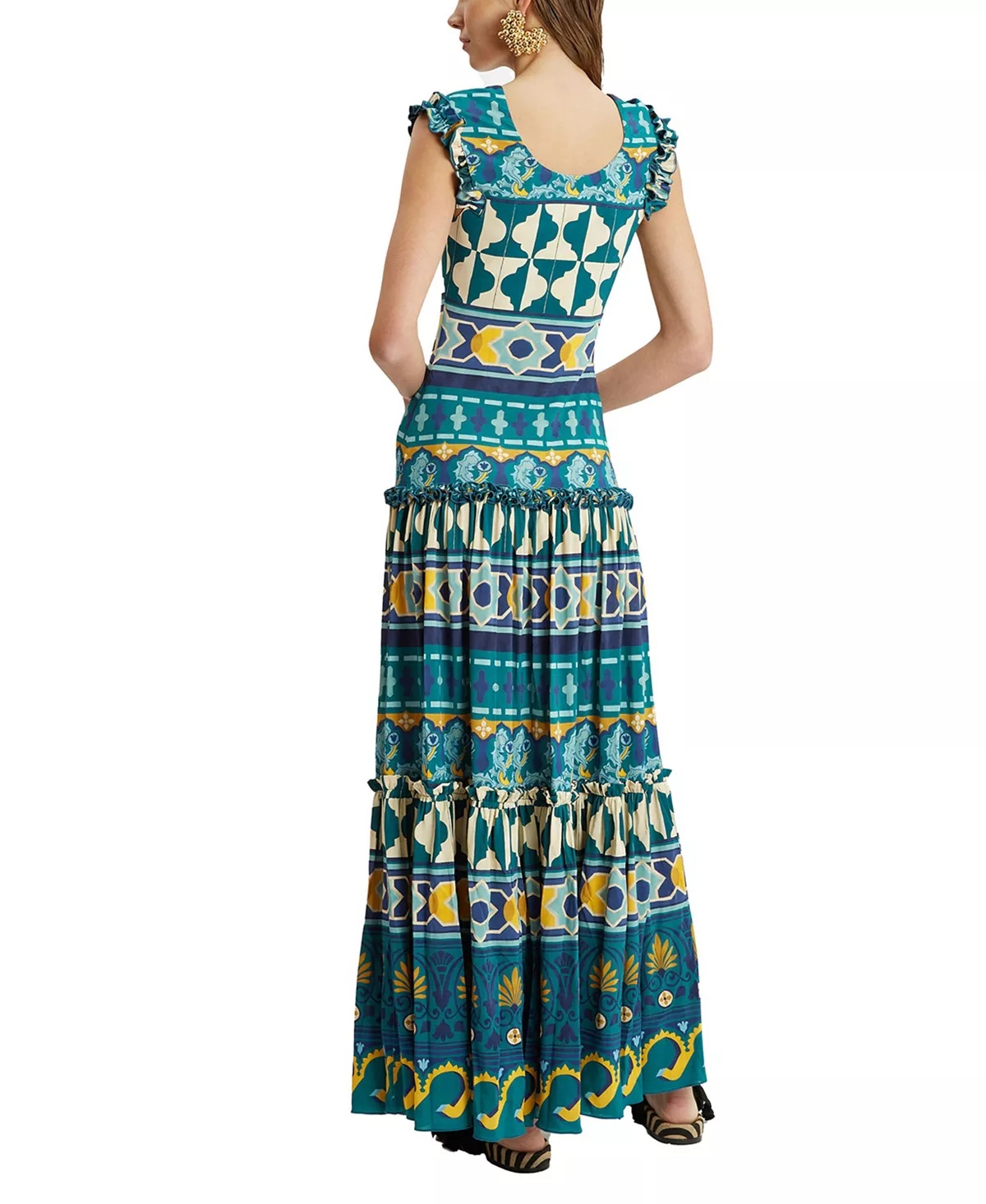 Pimento Dress (Placee) Casareale Barre' Pla Emerald - 2