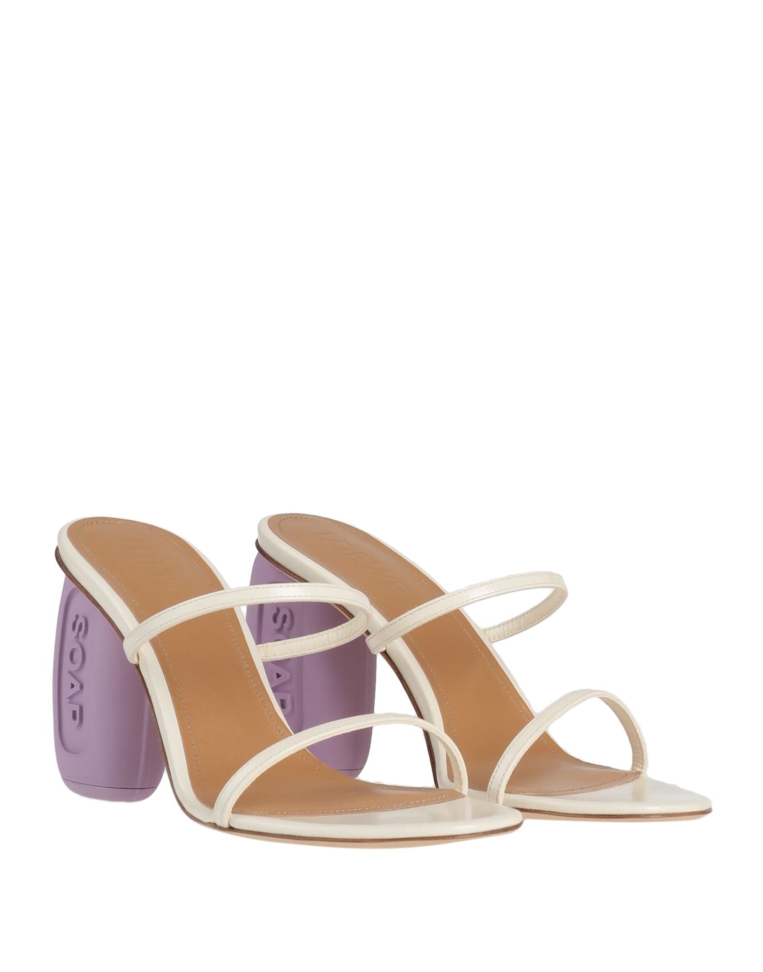 White Women's Sandals - 2