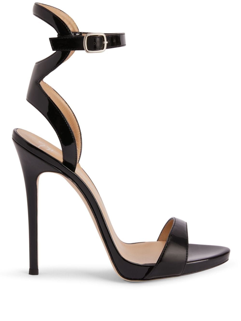 Gwyneth 120mm leather stiletto sandals - 1