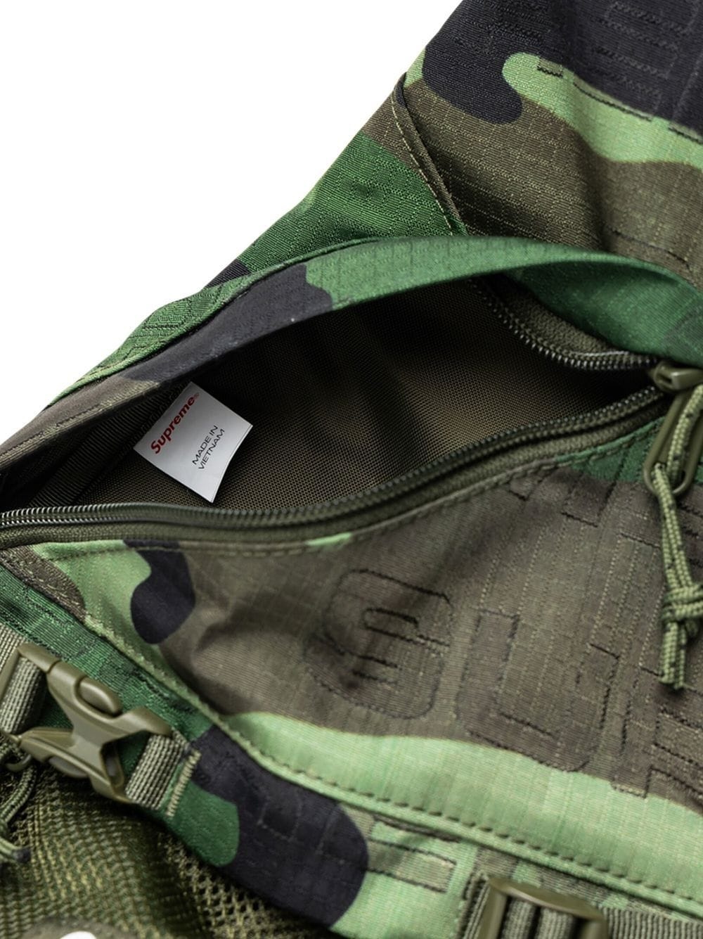 camouflage-print sling bag - 4