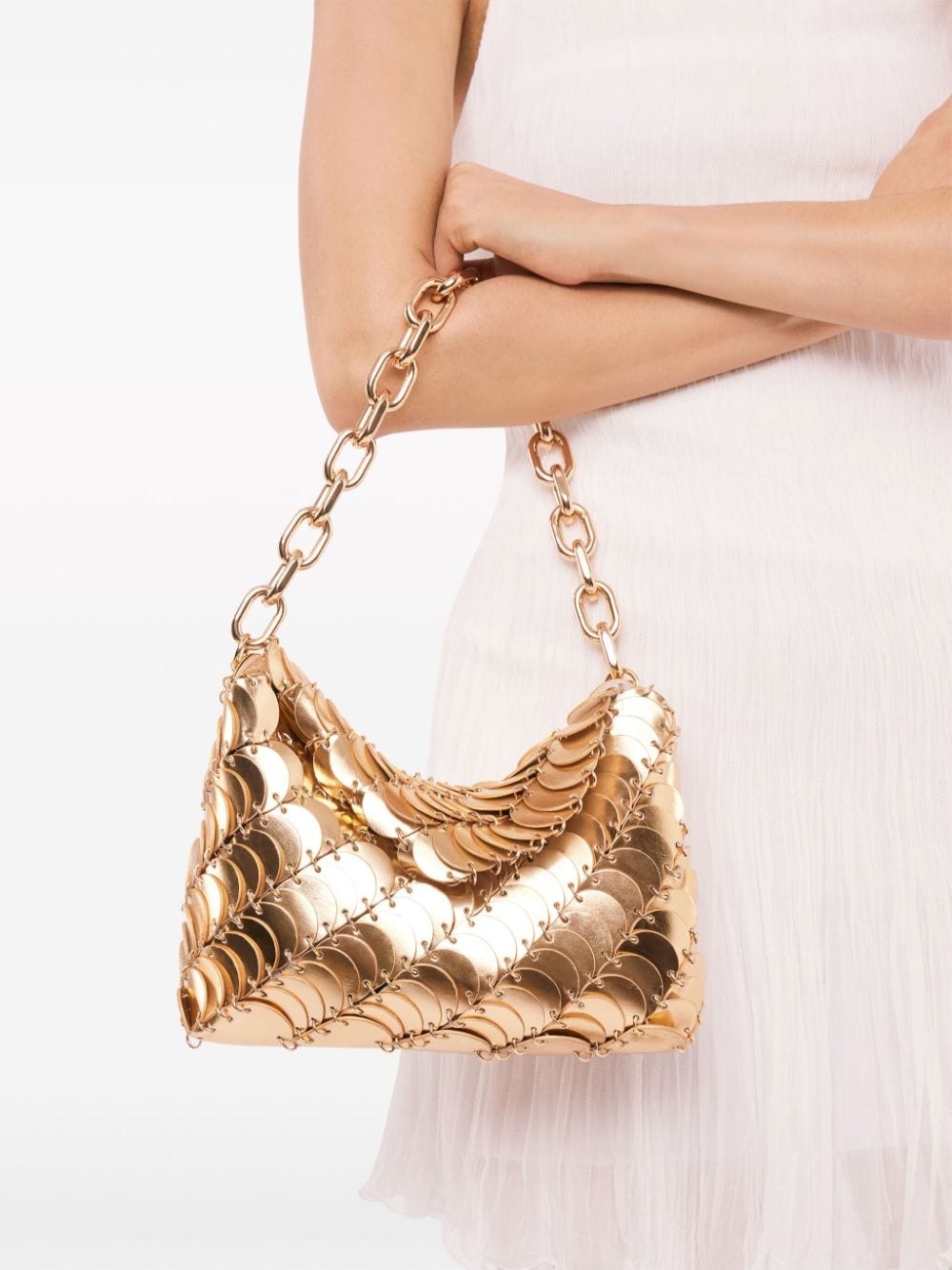 chainmail shoulder bag - 3