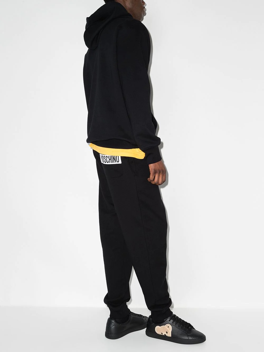 logo-patch track pants - 5