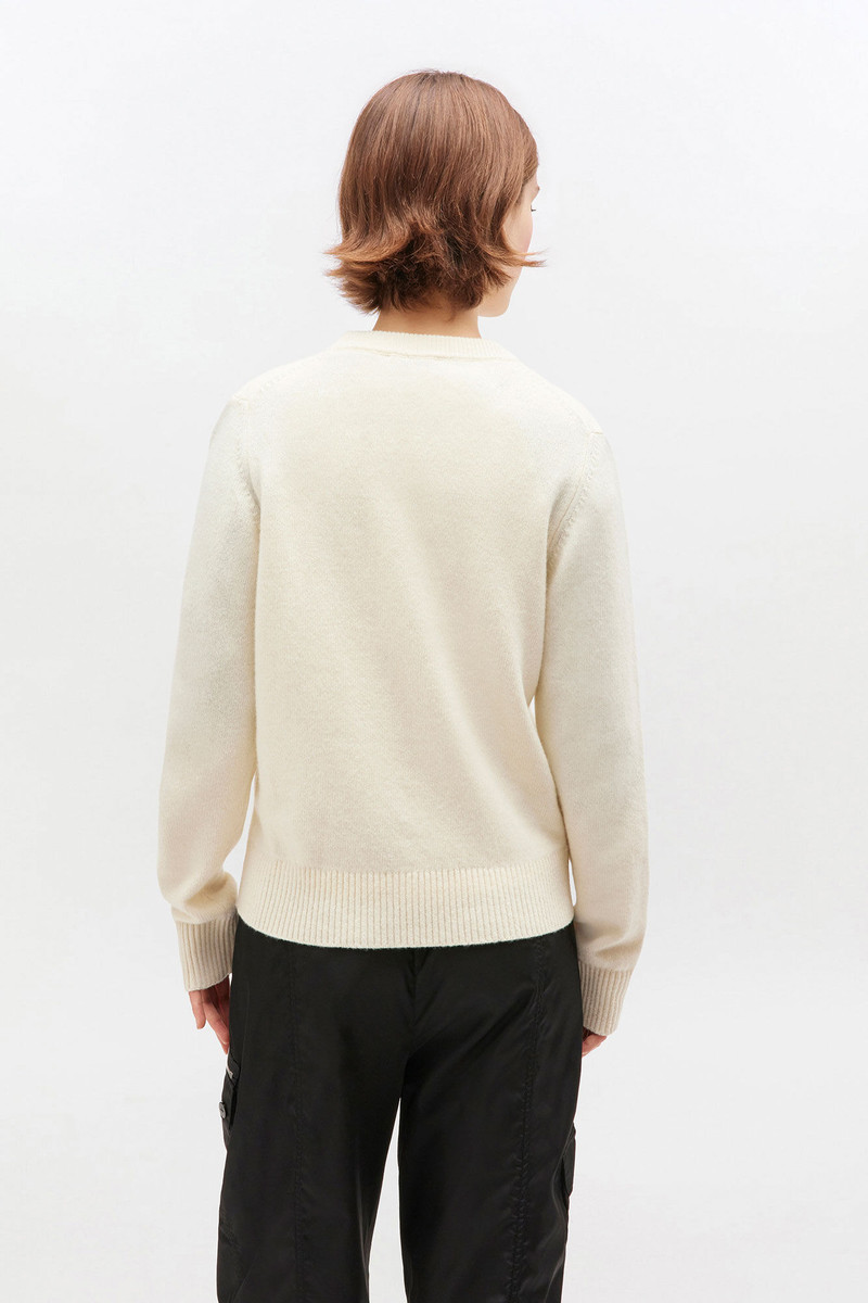 IVORY PUPPY WOOL SWEATER 4