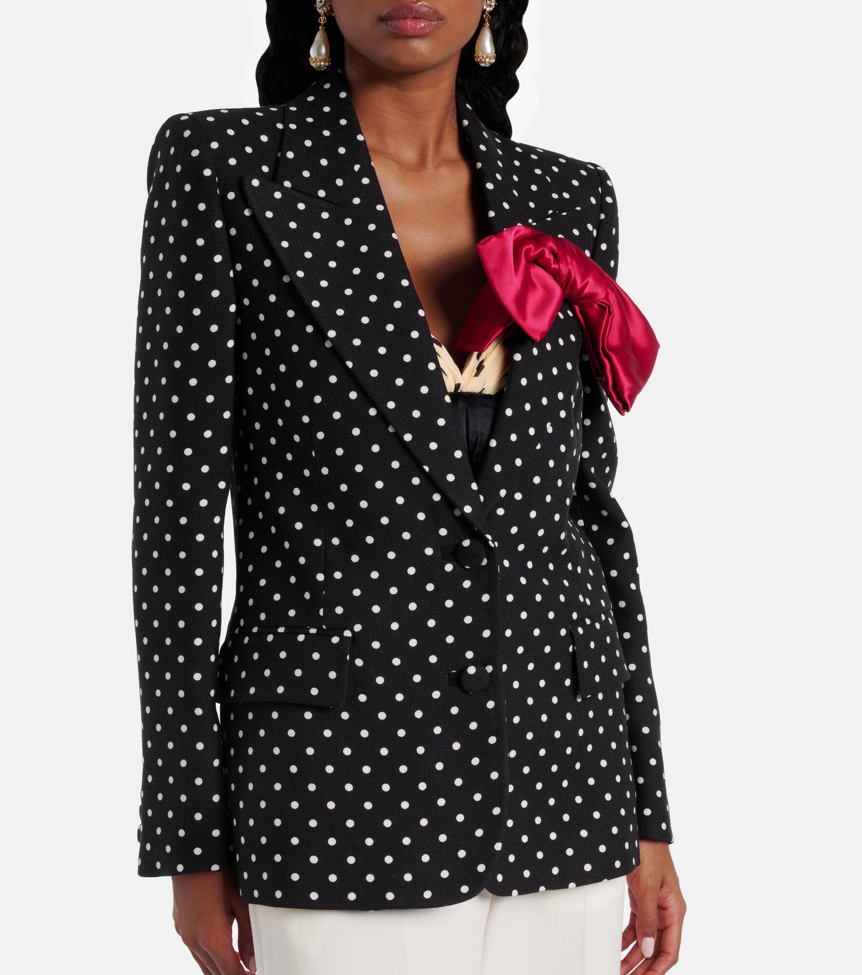 Polka-dot blazer - 6