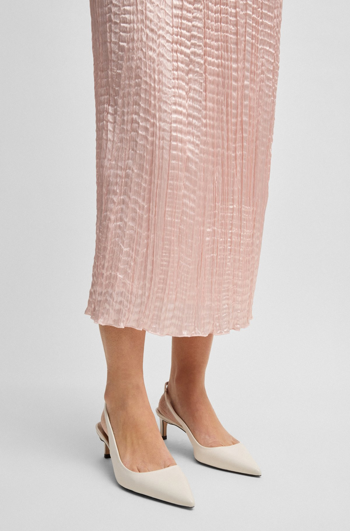 SLINGBACK PUMPS IN NAPPA LEATHER - 4