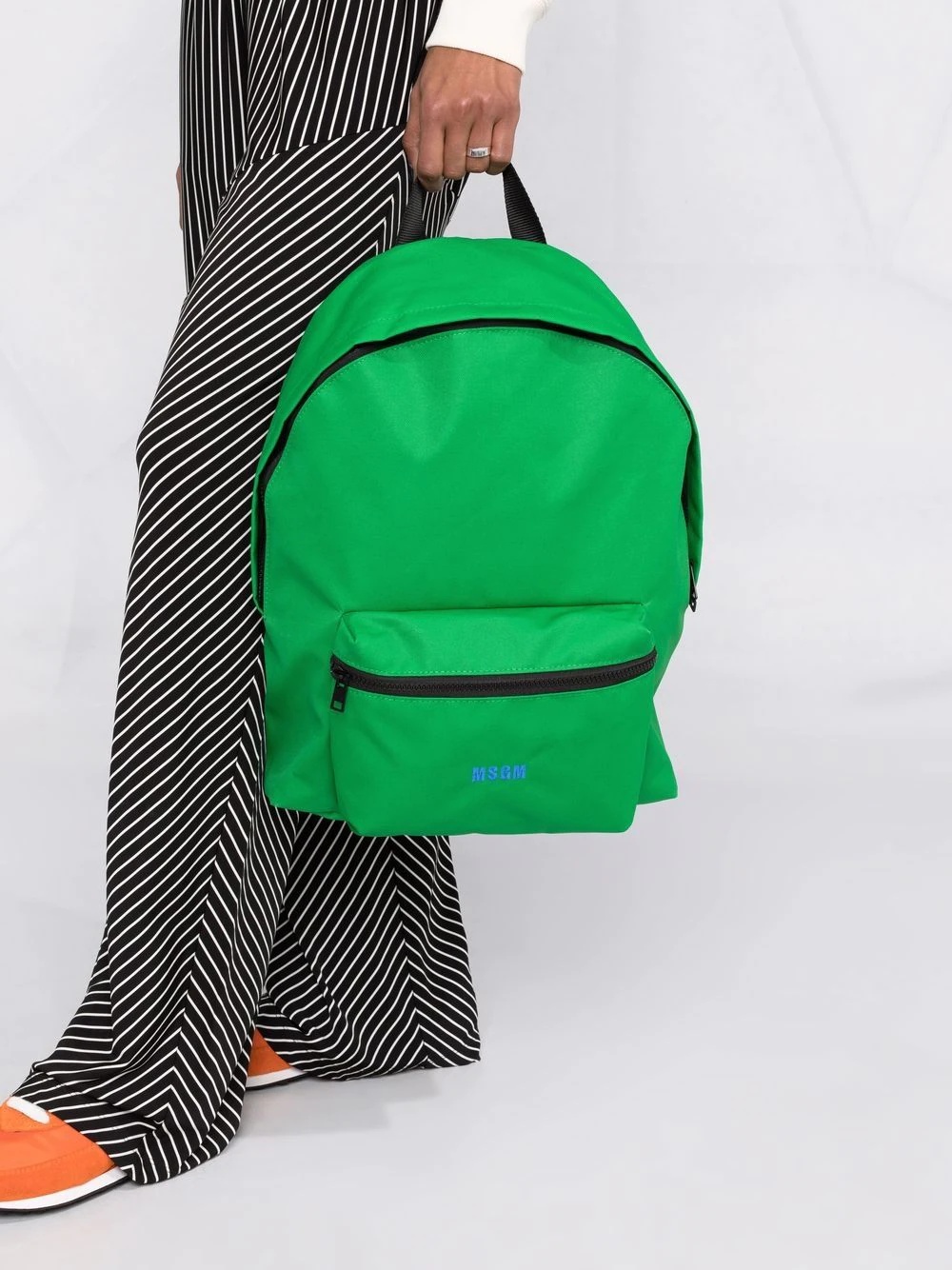 logo-print backpack - 3