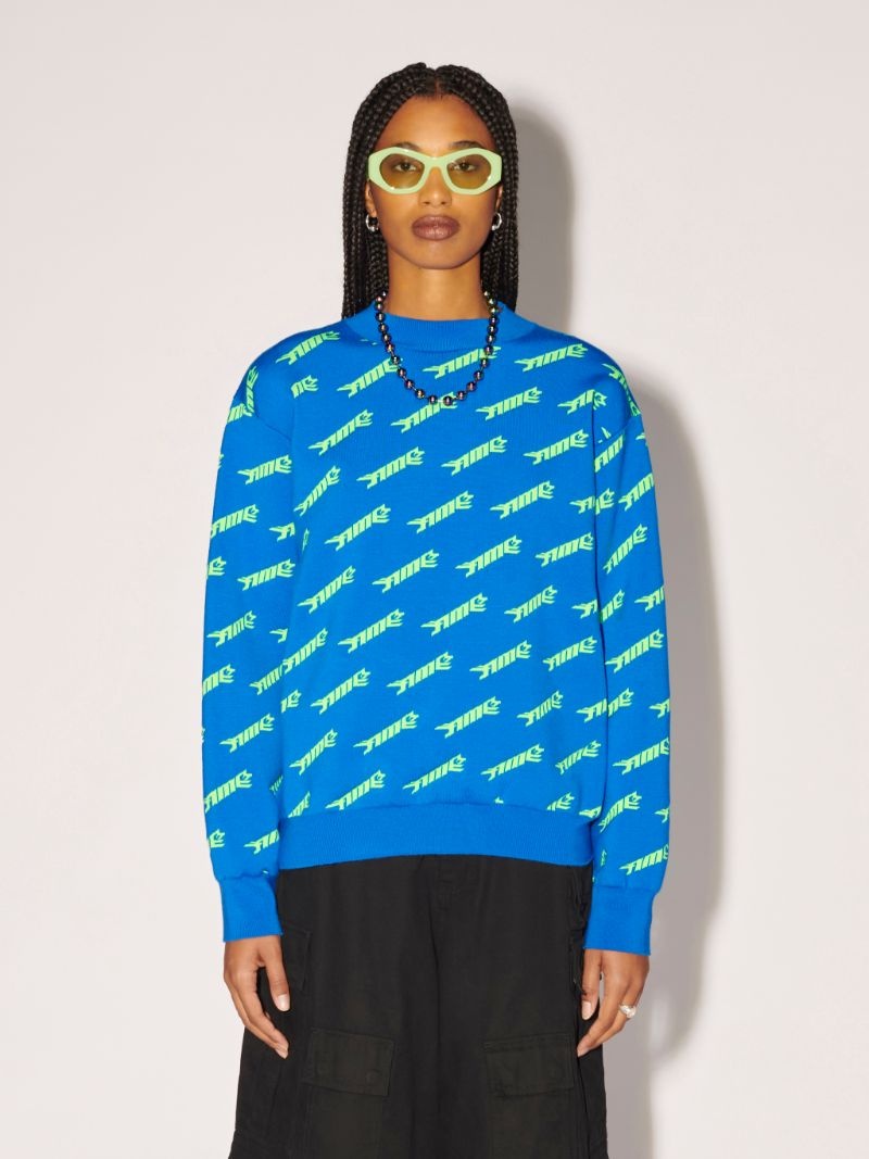 All Over Crewneck Sweater - 5