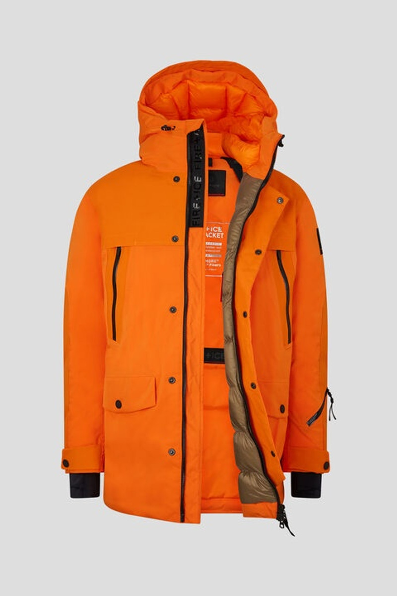 Jesper functional parka in Orange 10