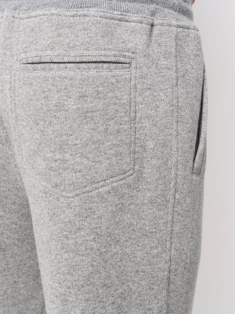 cashmere drawstring track pants - 5