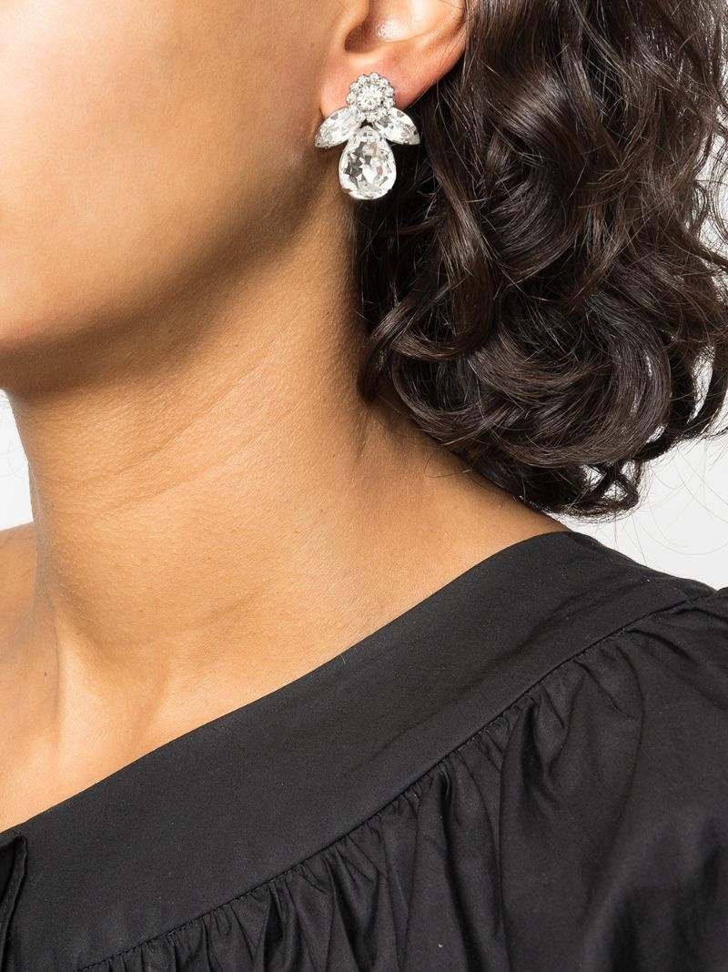 Edith crystal earrings - 2