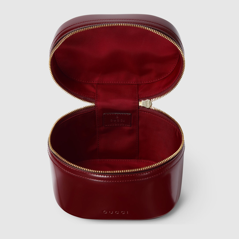 Mini vanity bag with bamboo handle 8