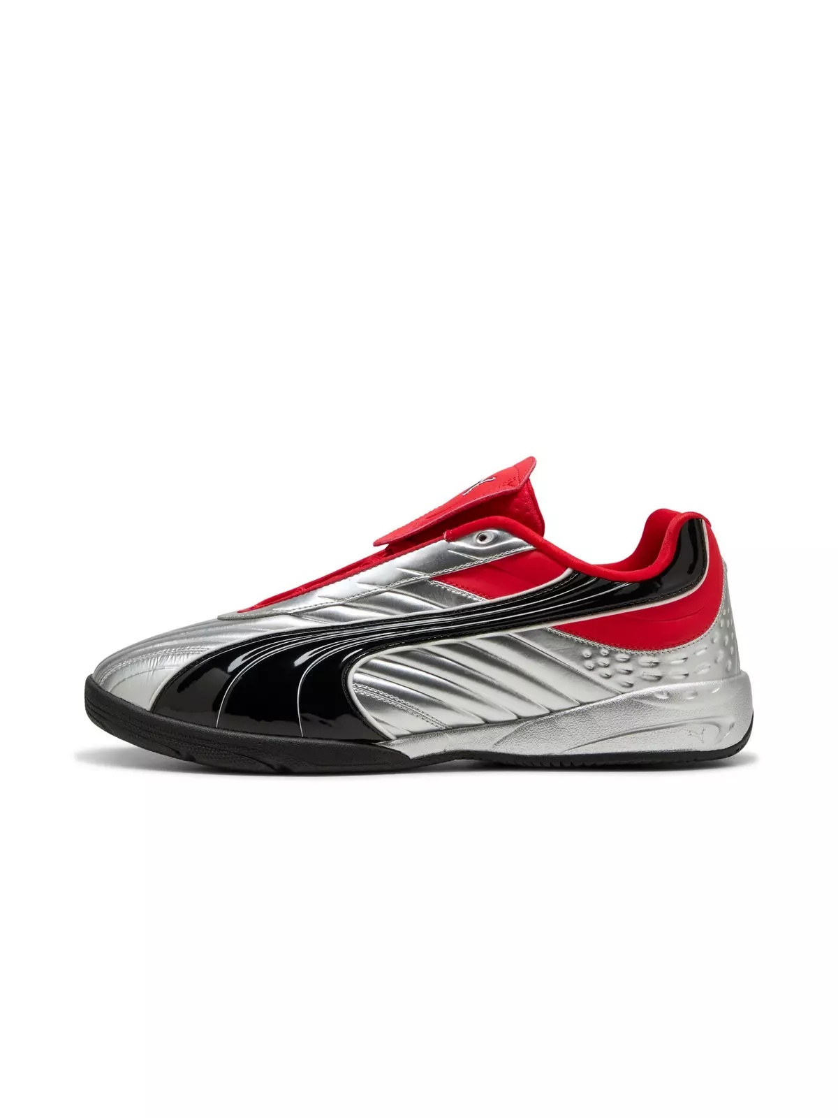 PUMA V-S2 Goalgetter "Silver/Red" Men's Shoe - 2