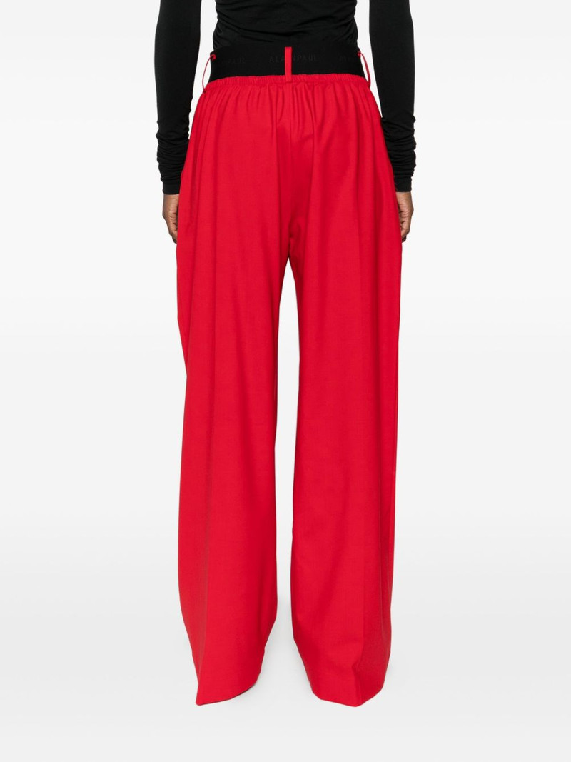 pleated-front trousers 4
