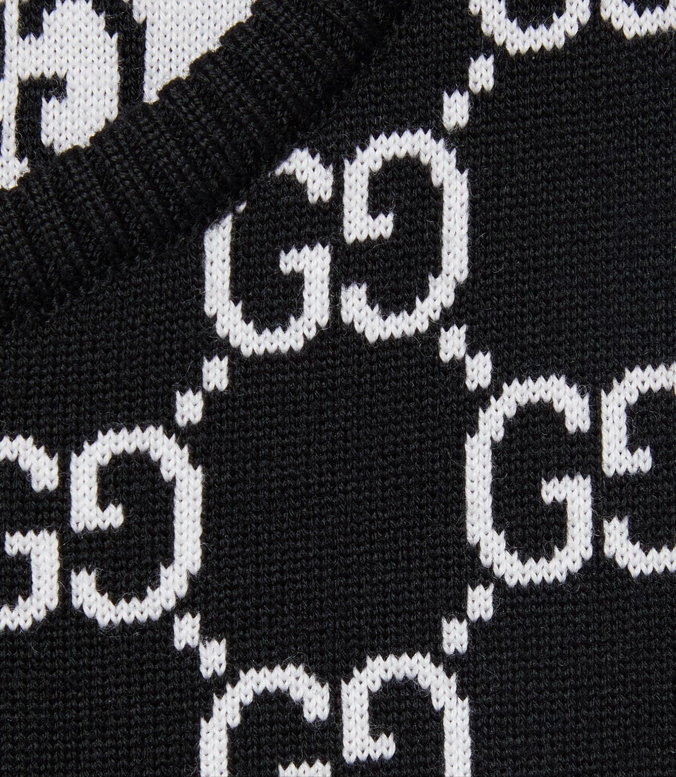 GUCCI GG WOOL JACQUARD MINI DRESS - 4