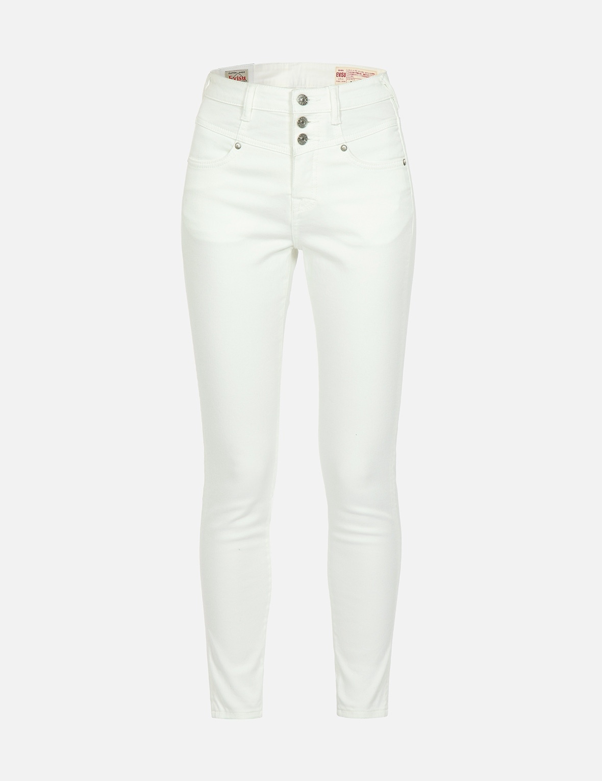 SEAGULL EMBOSSED SKINNY JEANS - 2