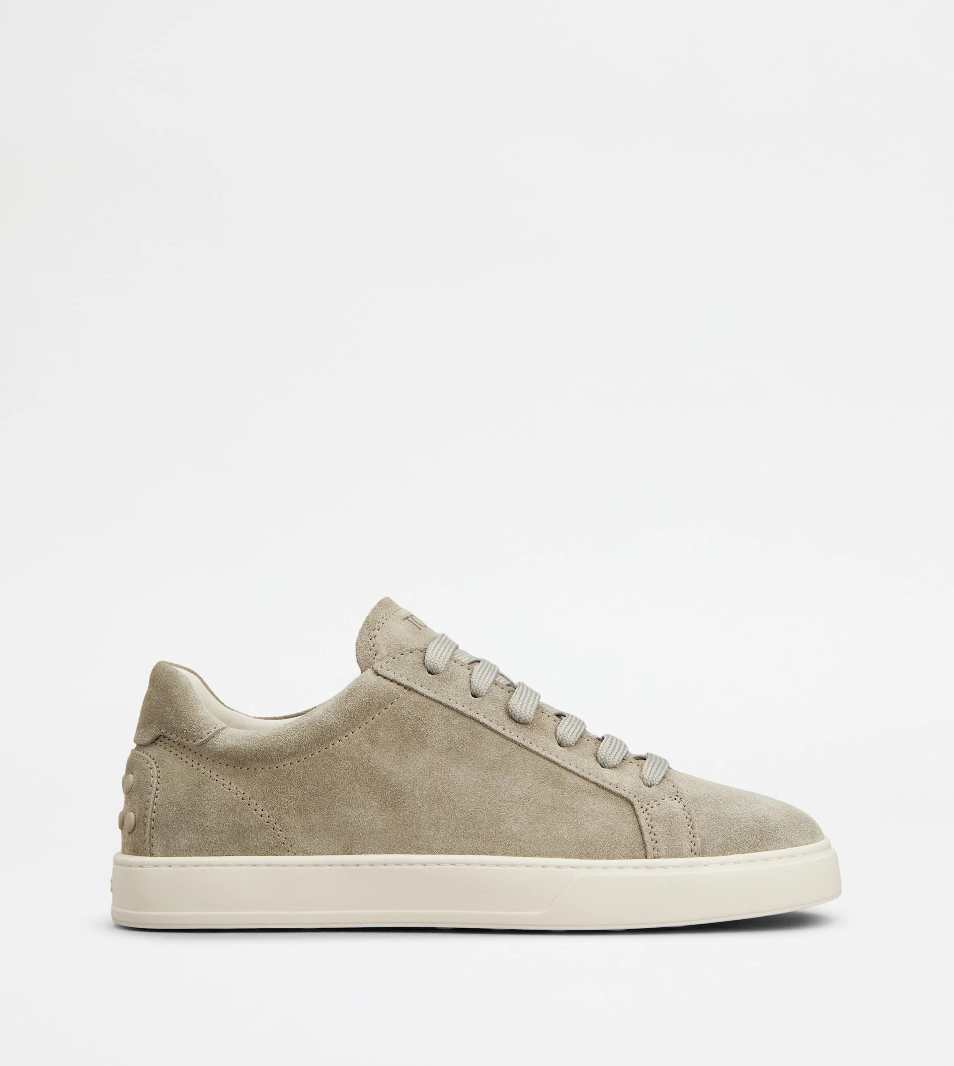 SNEAKERS IN SUEDE - BEIGE - 1