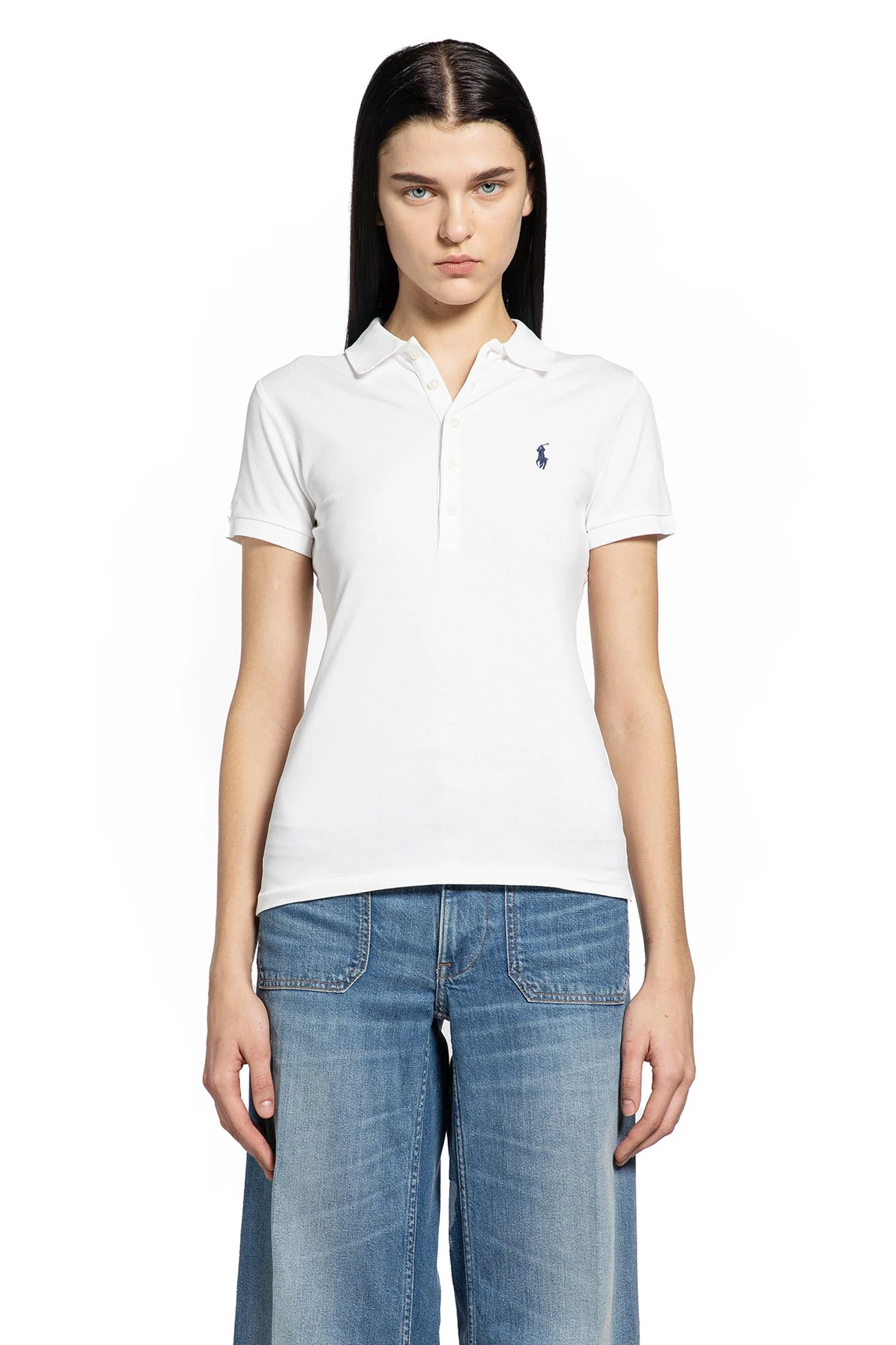 Slim Fit Stretch Polo Shirt - 1