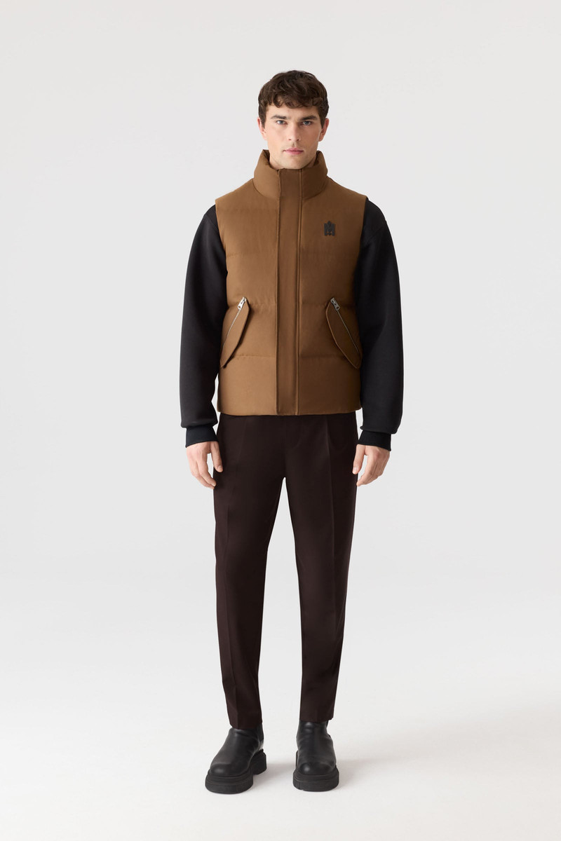 MACKAGE JOSEPH Nordic Tech down vest with funnel collar outlook