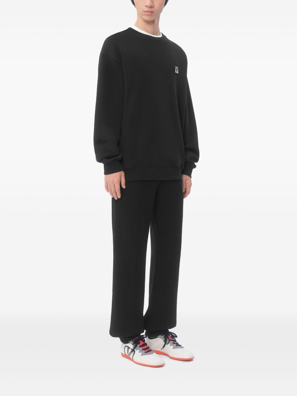 cuffed track pants - 2