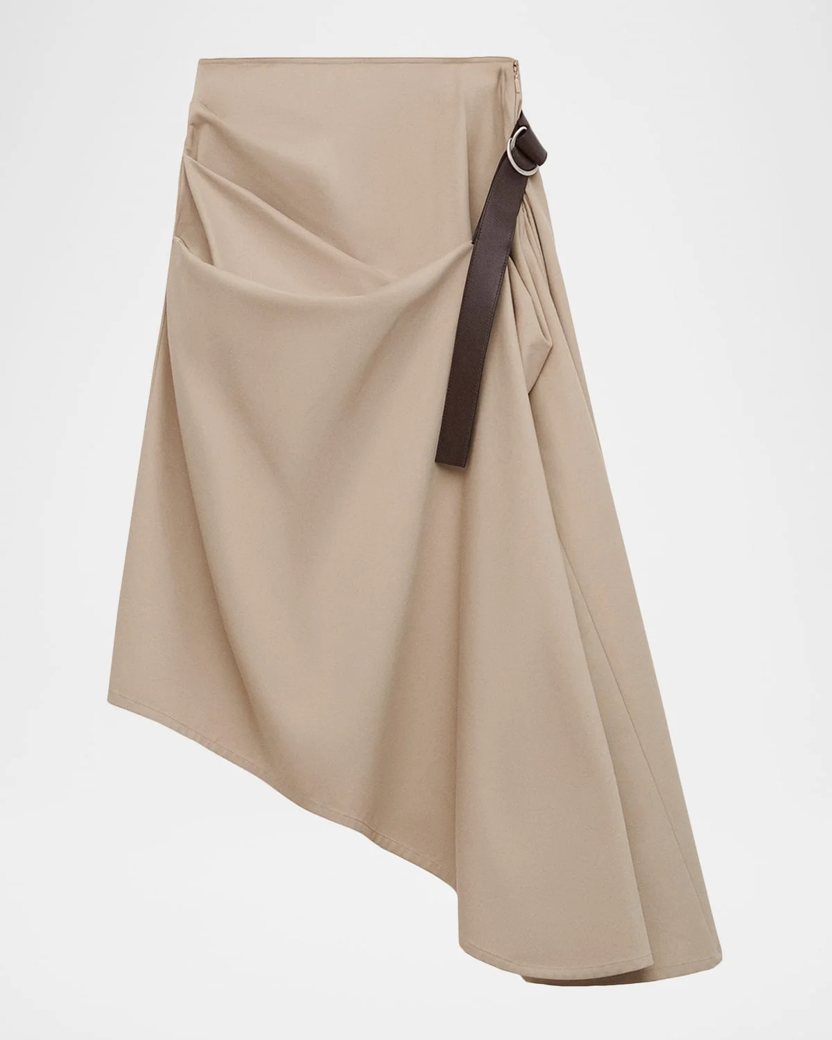 Asymmetric Wrap Skirt - 1
