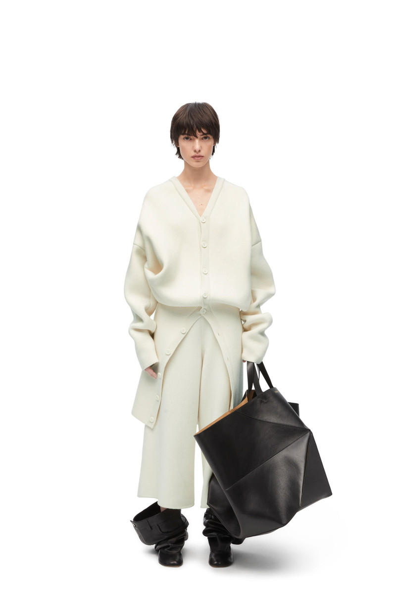 Loewe Draped coat in wool blend outlook