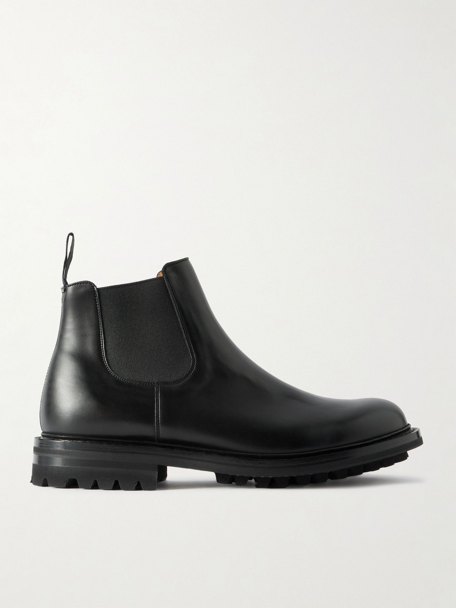 McCarthy Leather Chelsea Boots Black - 1