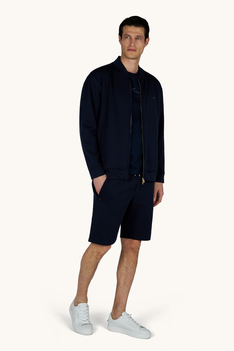 Paul & Shark ZIP‑UP SWEATSHIRT IN ACTIVE FLEECE COTTON outlook