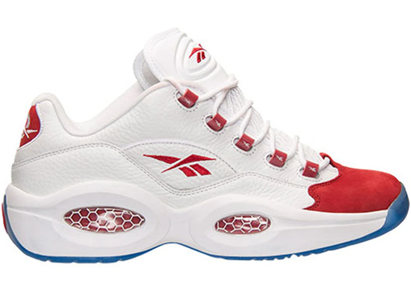 Reebok Question Low White Red Ice - 1