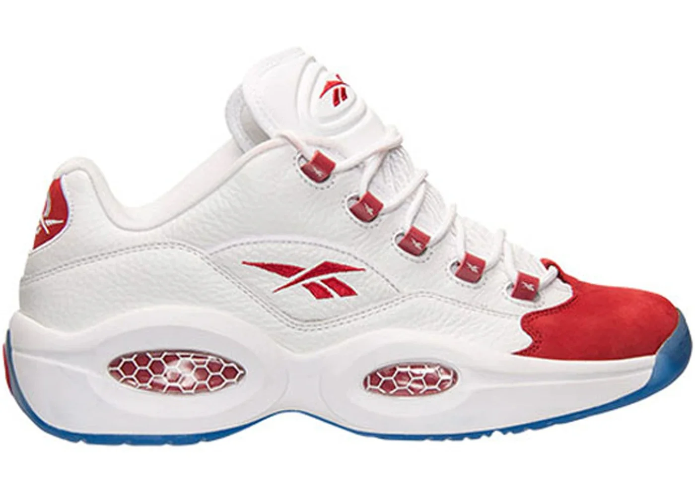 Reebok 문제 낮은 백색 빨간 얼음 - 1