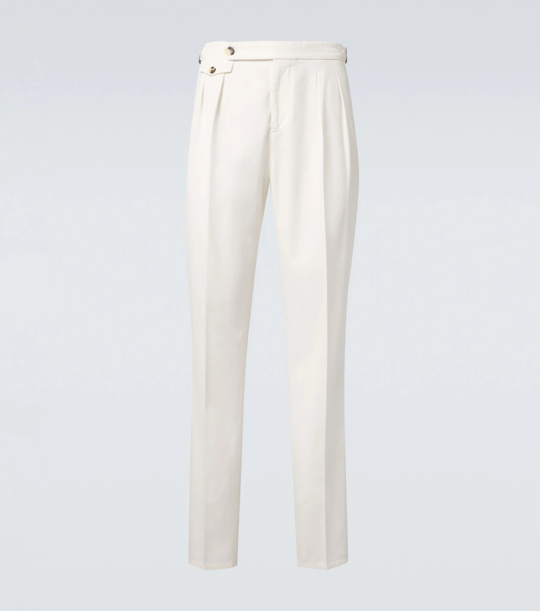 Cotton slim pants - 1