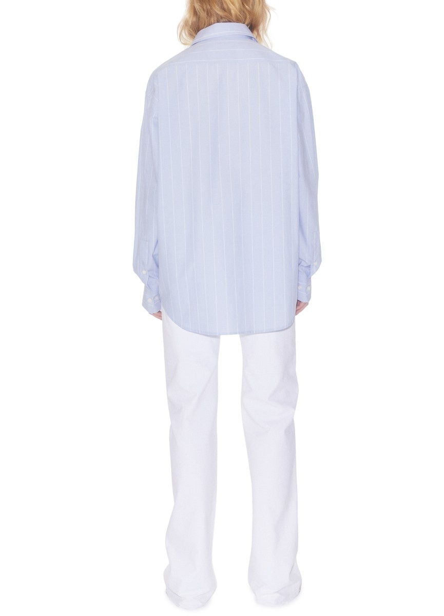 Stripe poplin shirt - 3