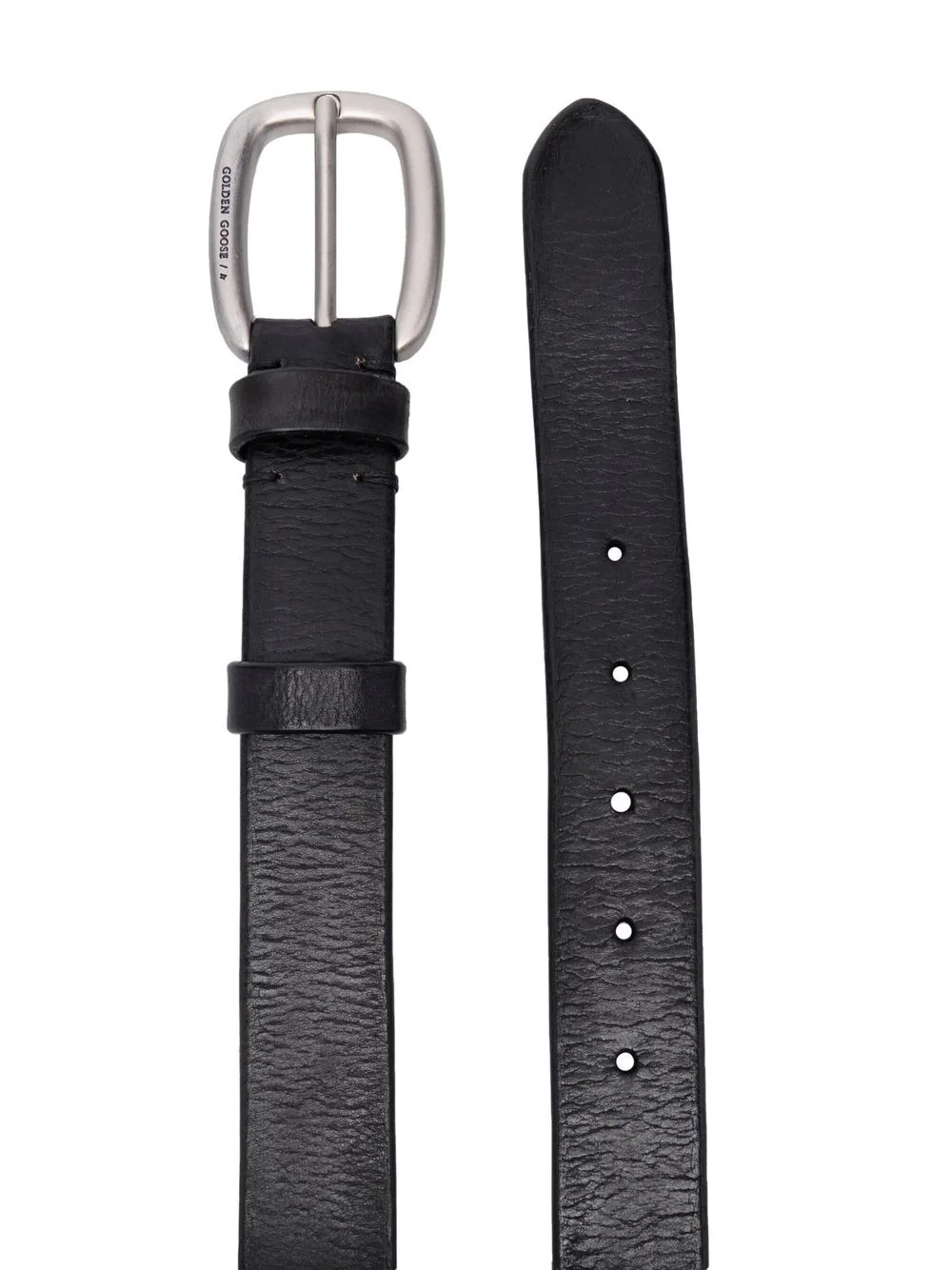 logo buckle belt - 2