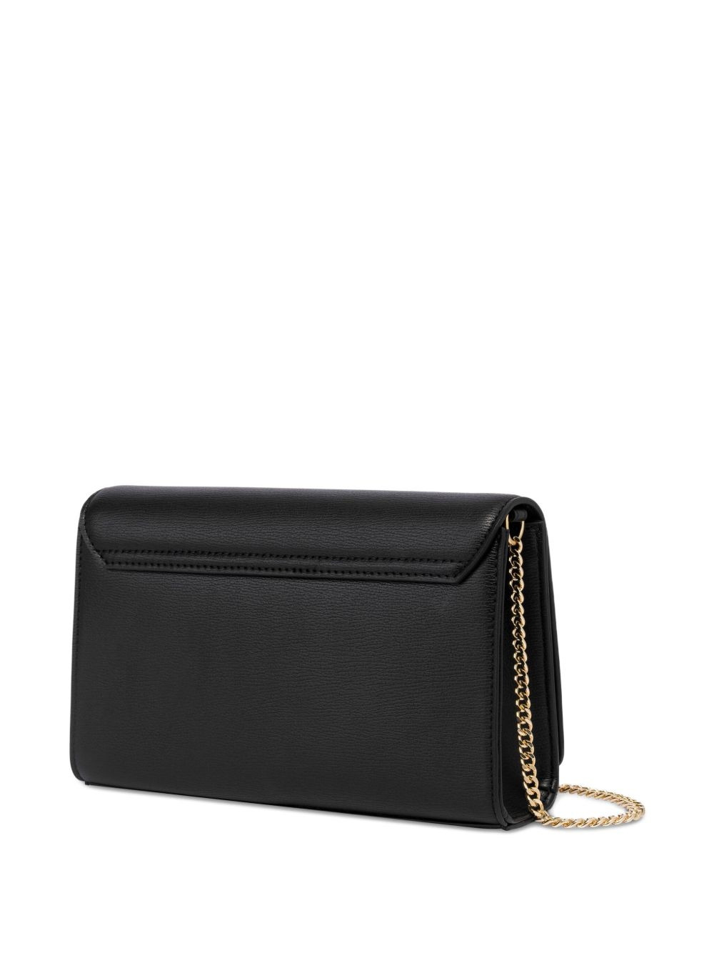 heart-plaque chain shoulder bag - 2