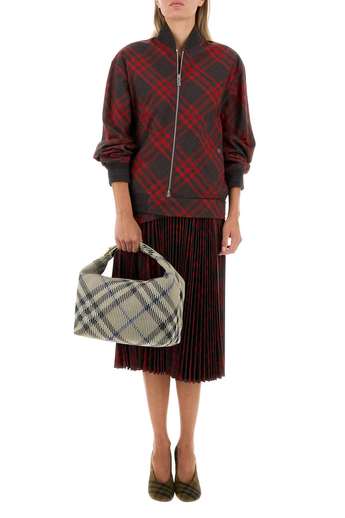 Embroidered jersey skirt - 6