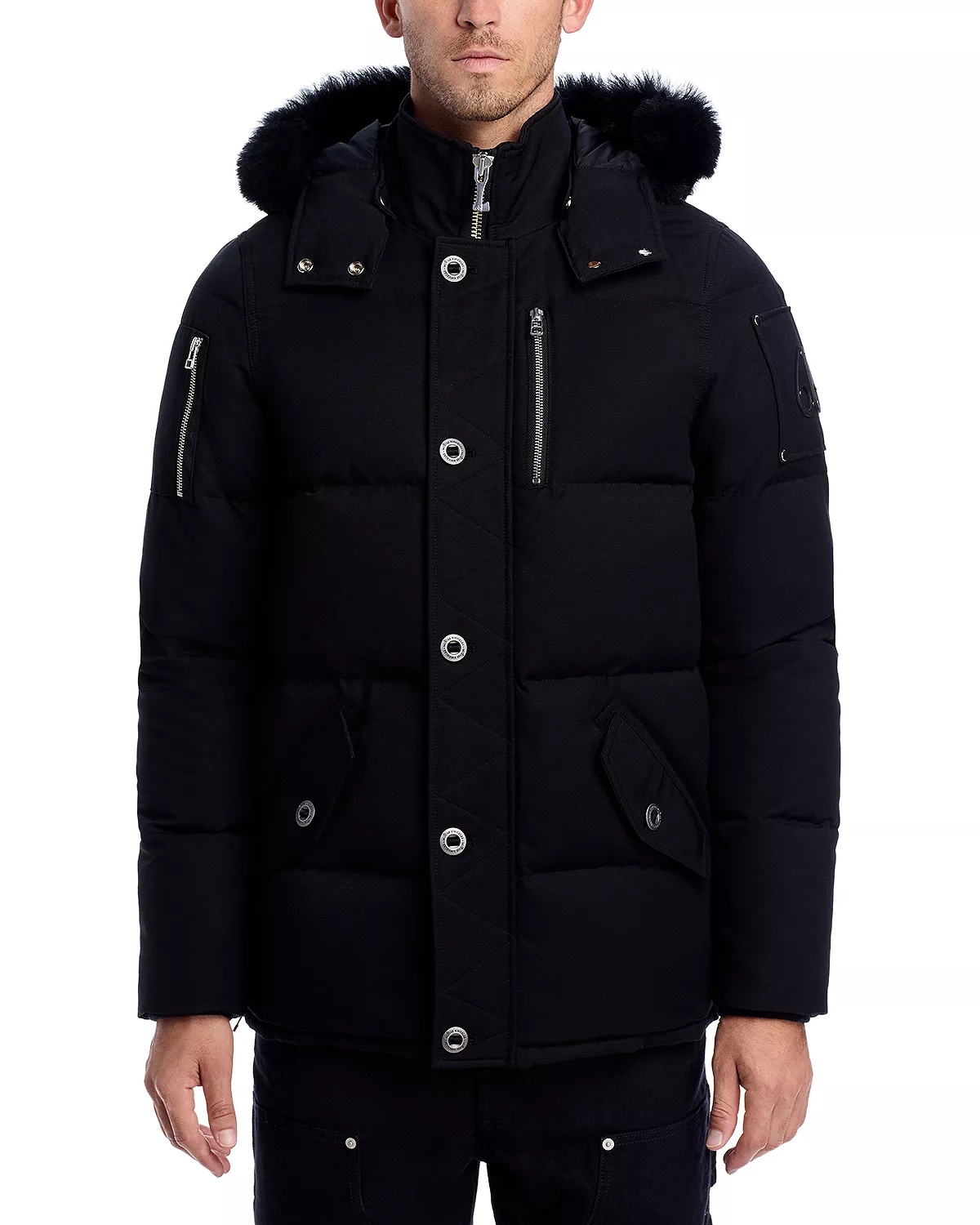 Original 3Q Shearling Trim Down Jacket - 3