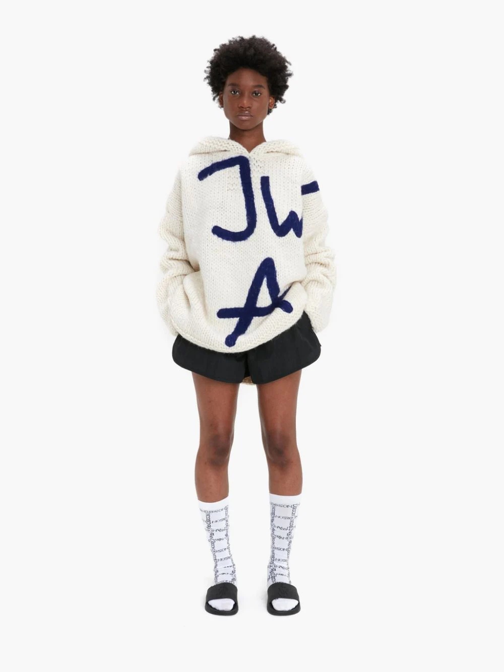 HANDKNIT JWA CHUNKY HOODIE - 3