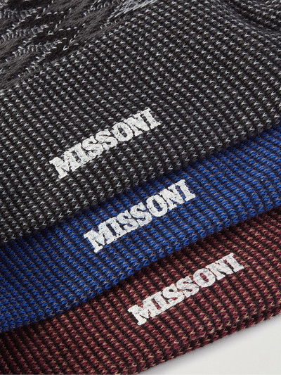 Missoni Three-Pack Cotton-Blend Socks outlook