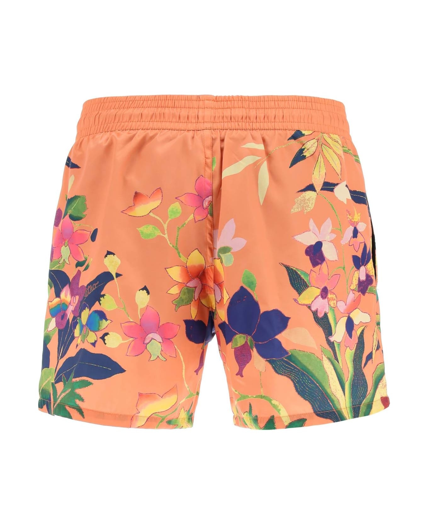 Floral Print Swimtrunks - 2