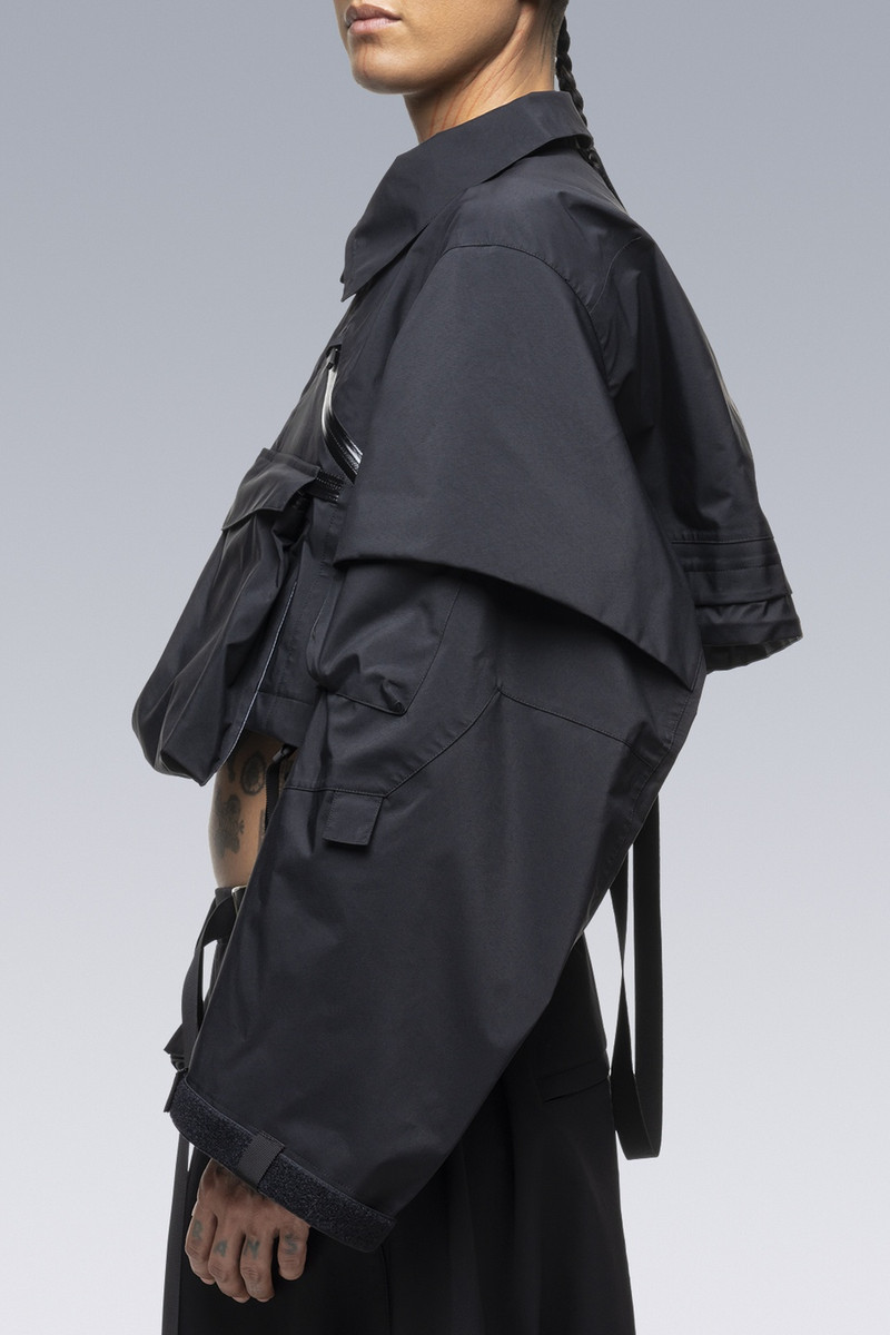 SAC-J6011 sacai / ACRONYM Crop Jacket Black 24