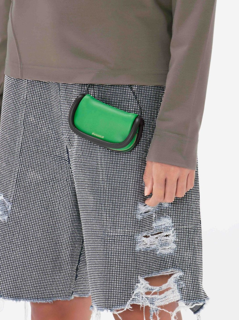 JW Anderson MICRO BUMPER-7 LEATHER POUCH outlook