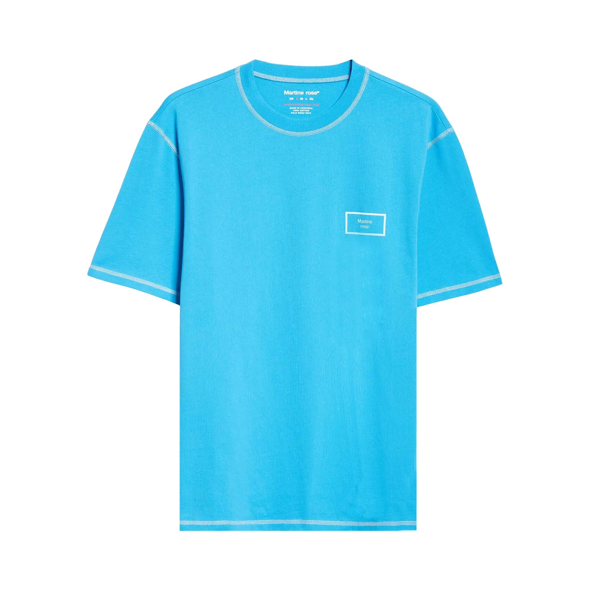 Martine Rose Classic T-Shirt 'Blue' - 1