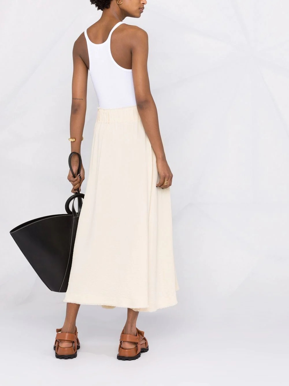 scoop-neck vest top - 4