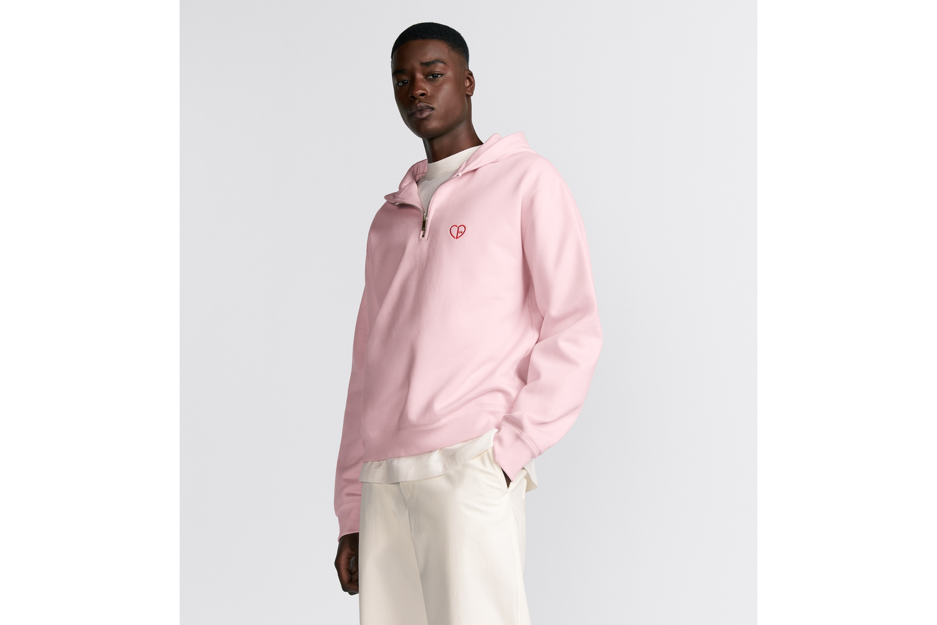 CD Heart Relaxed-Fit Hooded Sweatshirt - 2