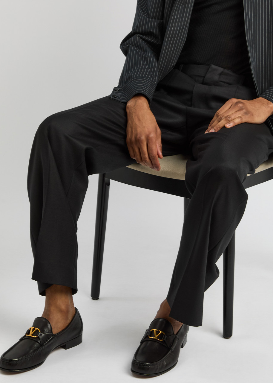 Valentino Garavani Vlogo Leather Loafers - 5