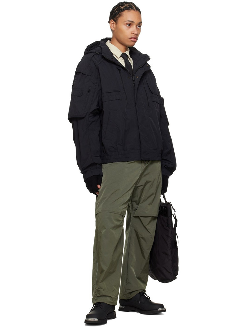 JUUN.J Green Drawstring Trousers outlook
